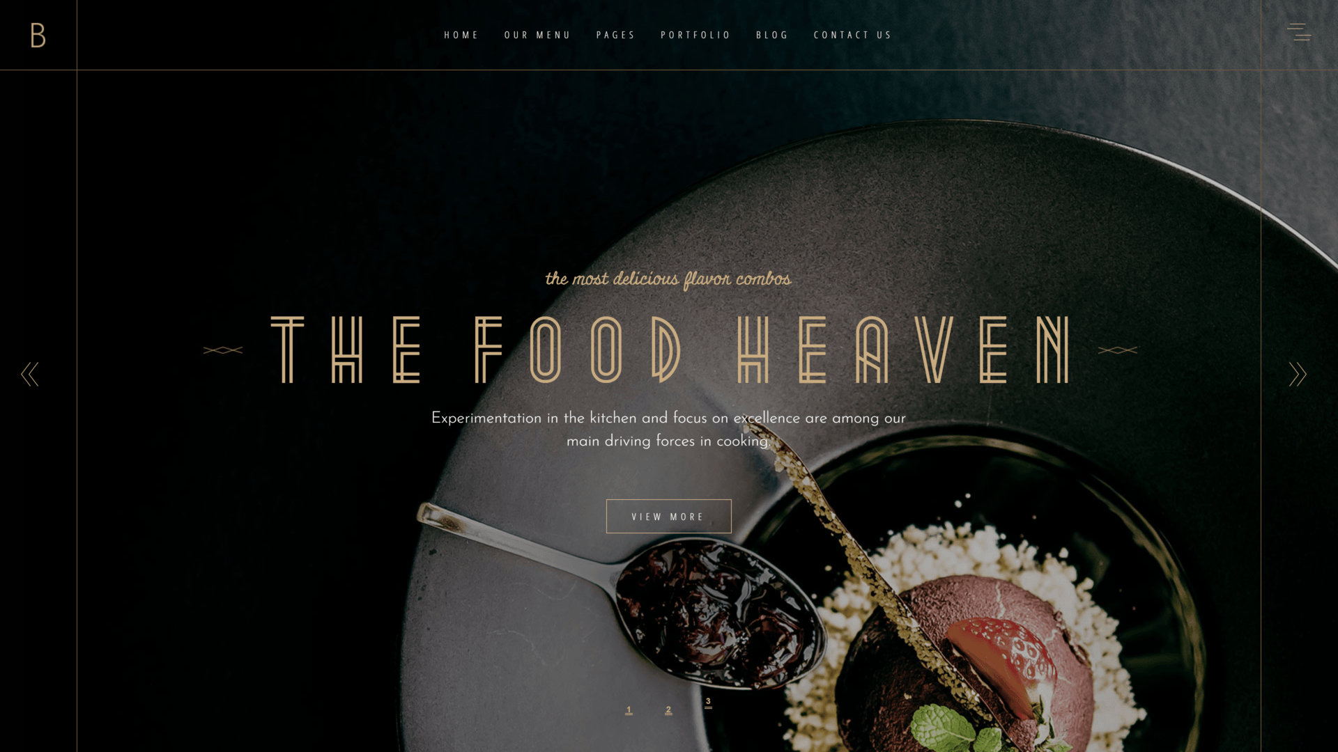 Bespoke Web Design Wordpress 5 Fine Dining Restaurant 1 Min