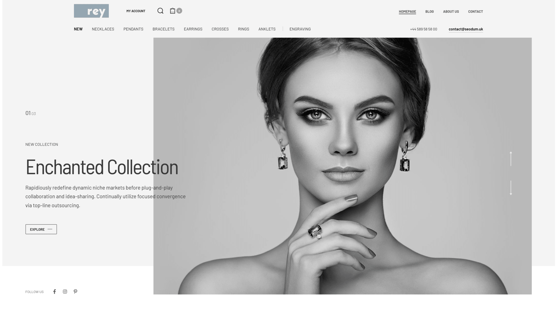 Bespoke Web Design Wordpress 4 Jewerly 1 Min